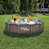 Piscina tubular imitación ratán Sumer Waves 305x76 cm