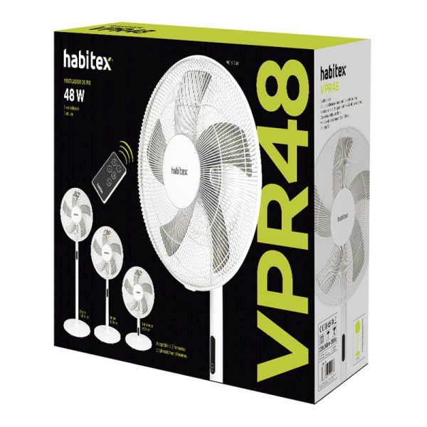 Ventilador de pie HABITEX VPR48