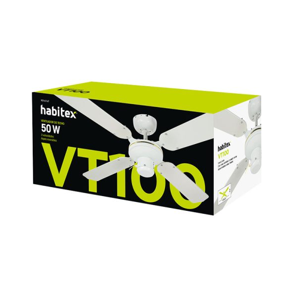 Ventilador techo HABITEX VT-1000 blanco