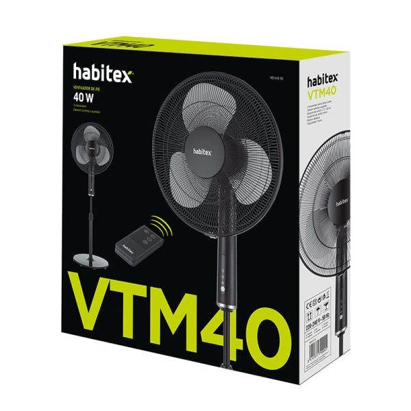 Ventilador de pie HABITEX VTM 40
