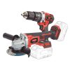 Kit amoladora a batería RATIO AGBR L2020 + atornillador/percutor RATIO R-AA20-2.4 ProSeries
