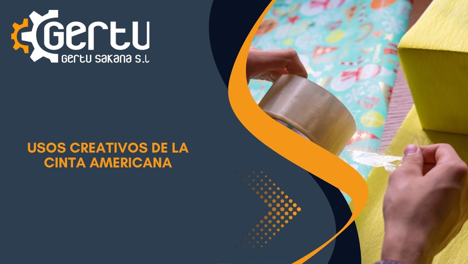Usos creativos de la cinta americana