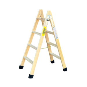 ESCALERA MADERA PLABELL 4 PELDAÑOS 60MM - Imagen