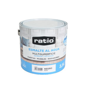 ESMALTE ACRIL.MATE MULT.NG.RATIO 2.5L - Foto
