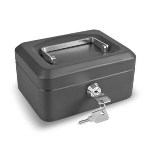 Ver CAJA CAUDAL. C/BAN.NEGRO 15,2.x11,5x8cm.