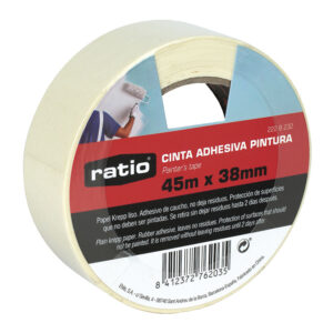 Imagen de CINTA ADHESIVA KREPP LISO 38MMX45M