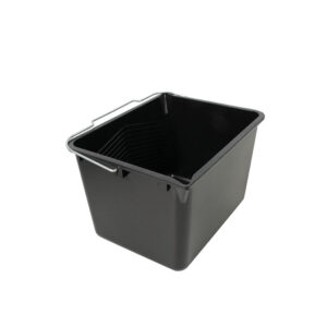  CUBETA PLÁSTICO NEGRA 8L CON ASA