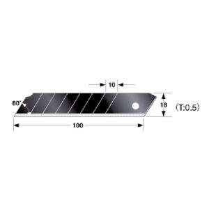 Imagen de CUCHILLA LCB-65RB 10 UDS. TAJIMA 25MM