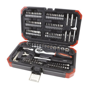  ESTUCHE VASOS Y PUNTAS 130PCS CR-V RATIO