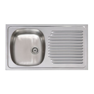 Imagen de FREGADERO INOX 1S PRÁCTIC S/ARES 80X51