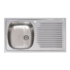  FREGADERO INOX 1SED PRÁCTIC S/ARES 80X51