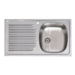 Comprar FREGADERO INOX 1SEI PRÁCTIC S/ARES 80X51