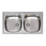 FREGADERO INOX 2S PRÁCTIC S/ARES 80x51