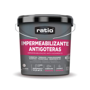 Fotografía de IMPERMEABILIZANTE GRIS RATIO 15L