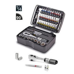 Comprar JGO. 47 PZAS. 1/4" VASOS+PUNTAS MATADOR