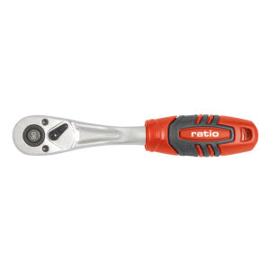 LLAVE CARRACA ACODADA 1/4" 90T RATIO - Imagen