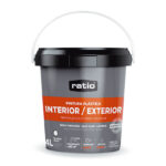 Imagen de PINTURA PLÁSTICA INT/EXTERIOR RATIO 4 L