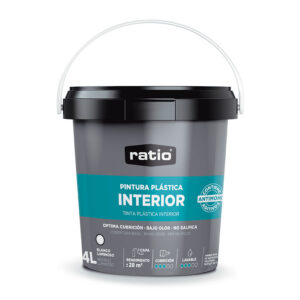 Ver PINTURA PLÁSTICA INTERIOR RATIO 4L