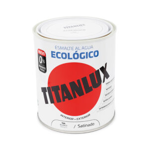 Ver TITANLUX BASE AGUA BLANCO 750ML SATINADO