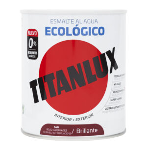 Ver TITANLUX BASE AGUA ROJO CARRU 750ML BRIL