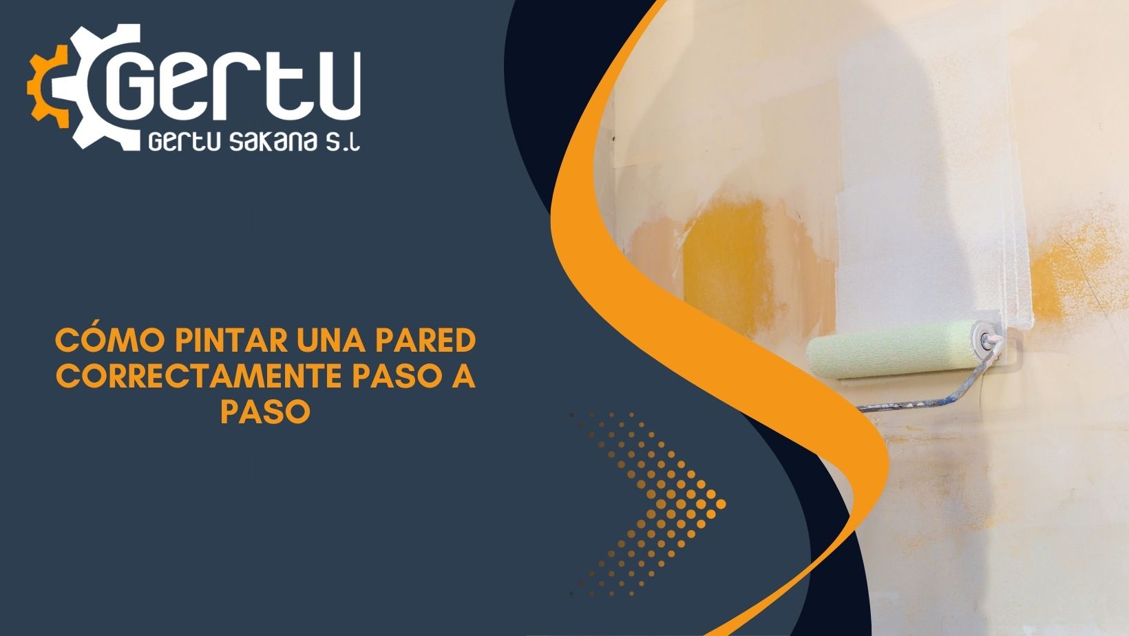 Cómo pintar una pared correctamente paso a paso