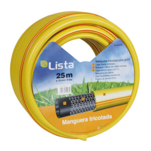 Ver MANGUERA TRICOTADA. 15 MM X 25 M LISTA