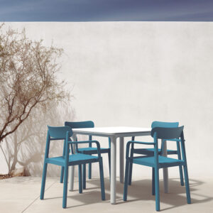 MESA 90x90 BLANCA NOA
