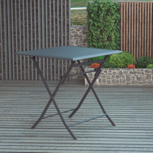 Fotografía de MESA ALUMINIO 71X71XH71 CM