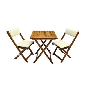 SET BALCÓN CLASSIC MADERA 3 PIEZAS 