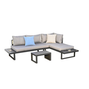 STELTON SOFA 2 PLAZAS + MESA AUXILIAR 